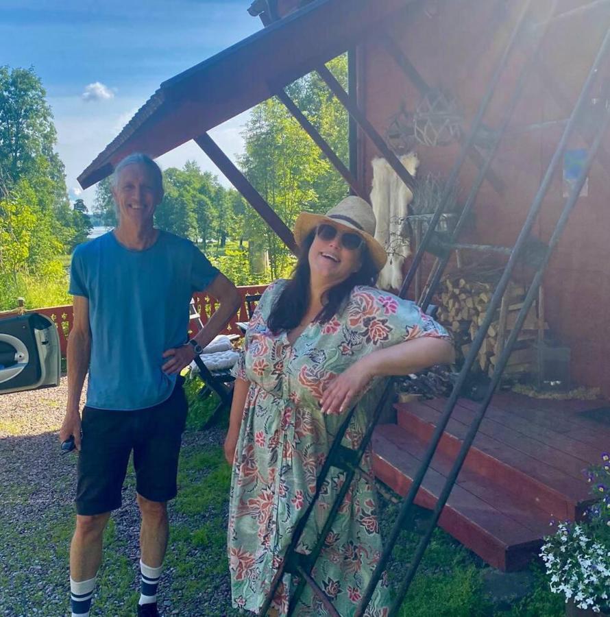 Romantic Spa Villa With Fireplace By The Lake Stjarnsund エクステリア 写真
